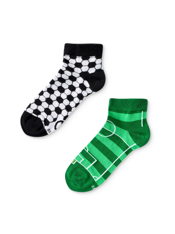 Vrolijke enkelsokken voor kinderen Voetbal