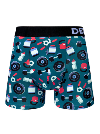 Vrolijke herentrunks Fitnessapparatuur