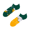Vrolijke sneakersokken Bier & bubbels