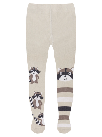 Vrolijke kindermaillot Gelukkige wasbeer