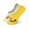 Vrolijke no-show sokken Smileys