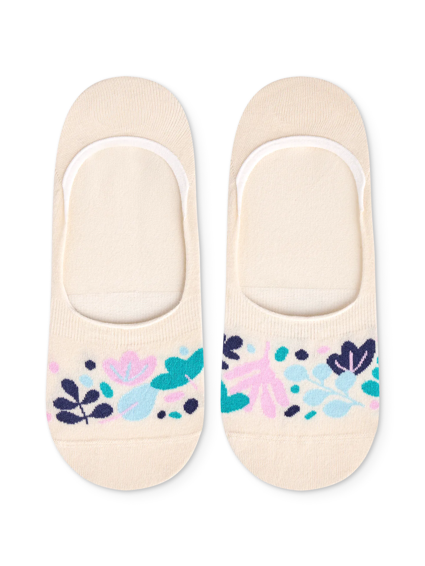 no-show-socks-turquoise-leaves-97/97fcfbb35bdc76afa71dbc99329efa6c045b0f34