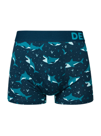Korte herentrunks Blauwe haai