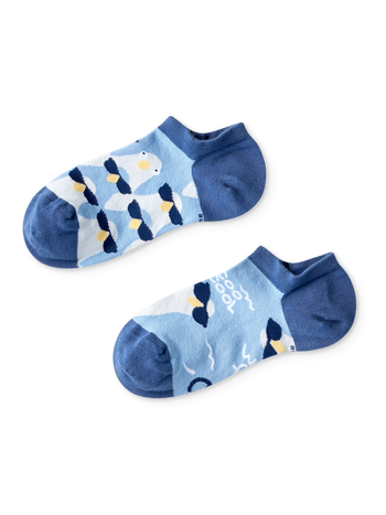 Vrolijke sneakersokken Coole duiven