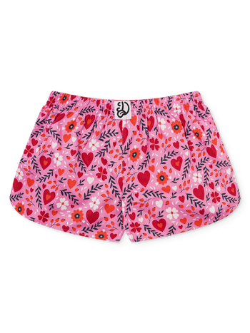 Vrolijke dames boxershorts Bloemenliefde