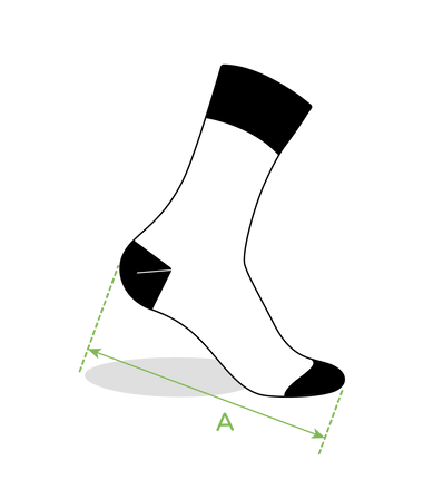 Sokken van merinowol-badstof